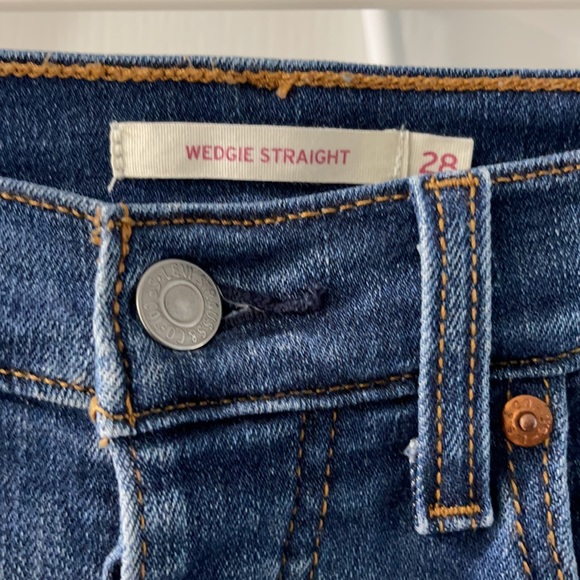 Levis jeans wedgie straight size W28 L26 - Picture 2 of 11